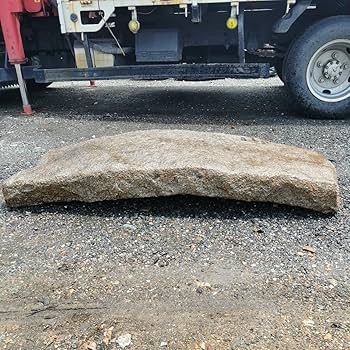 御影石　沓脱石　501キロ　庭石　石　石材　灯籠　蹲　坪庭　庭　置物　オブジェ 御影石沓脱石501キロ庭石石石材灯籠蹲坪庭庭置物オブジェ